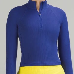 Rulu Run Cropped 1/2 Zip